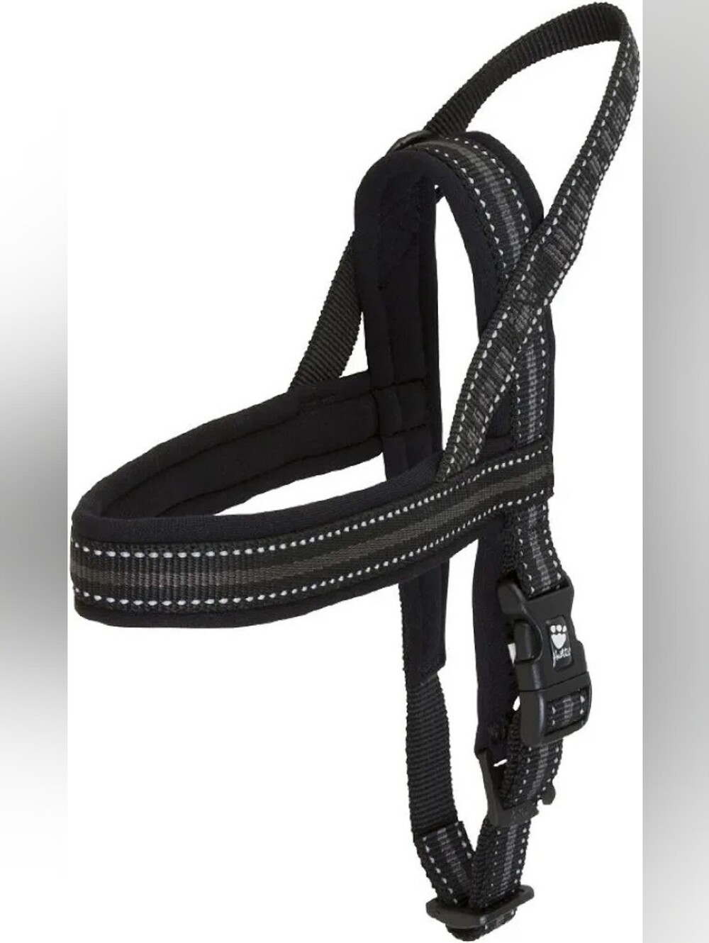 Hurtta Black Padded No-Pull Harness